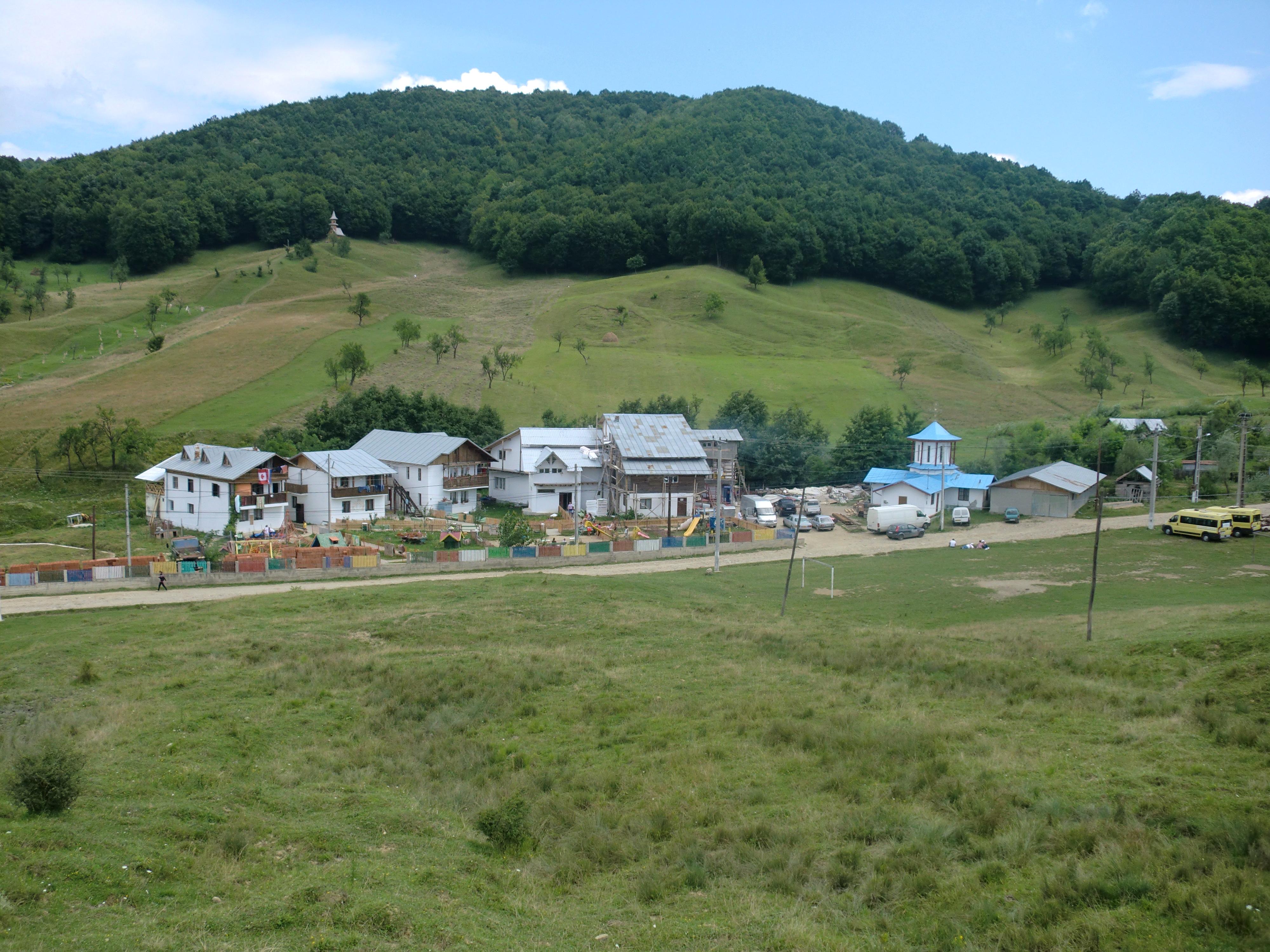 Een gedeelte van het dorp